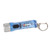 Alaaner Keychain Flashlight Long Range Super Bright LED Flashlight USB Rechargeable Mini Flashlight for Outdoor (Blue)