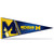 Rico Industries NCAA Michigan Wolverines Soft Felt Pennant, 12 x 30-inches