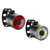 USB Rechargeable Bike Light Set - Super Bright Front Headlight and Rear LED Bicycle Light, IPX4 Waterproof Led Bicycle Front and Back Light Set