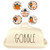 Rae Dunn By Magenta GOBBLE Ceramic Large Letter LL Butter Dish