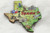 Texas Map Texas Attraction Icons Refrigerator Magnet Collectible Souvenirs Texas