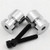 XKMT-Chrome Swingarm Spools"RR" 8mm Thread Compatible With RC51 (RVT1000R) 2000-2006 [B076TVNHCT]