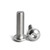 10-32 x 1 Button Head Socket Cap Bolts Screws, 304 Stainless Steel, Allen Hex Drive, Bright Finish, Fully Machine Thread 50PCS