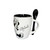 Disney Mickey and Minnie Mouse Sketch Espresso Cup with Spoon