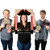 Beware of Pirates - Pirate Birthday Party Selfie Photo Booth Picture Frame & Props - Printed on Sturdy Material