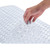 Webos Shower Bath Mat Non Slip: 310 Suction Cups Bathtub Mat Extra Large Tub Mat for Kids, Elderly, Anti Slip Shower Matt with Drain Holes - Bubble Clear