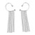 Ploange A Pair of Sparkling Diamond Tassel Earrings, Long Dangle Chain Earrings for Women, Dangle Ear Cuff Earrings Without Pierced Earrings, Long Earrings for Women and Girls (Silve) Ploange A Pair of Sparkling Diamond Tassel Earrings, Long Dangle Chain Earrings for Women, Dangle Ear Cuff Earrings Without Pierced Earrings, Long Earrings for Women and Girls (Silve)