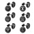 Axbuldo 6 Pairs Black Mens Earrings Set Norse Viking Earrings Viking Runes Fake Gauges Earrings Set Faux Plug Stainless Steel Basic Round Stud Earrings Axbuldo 6 Pairs Black Mens Earrings Set Norse Viking Earrings Viking Runes Fake Gauges Earrings Set Faux Plug Stainless Steel Basic Round Stud Earrings