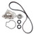 SCITOO Timing Belt Water Pump Kit fits 1988-1991 Honda CRX Si 1.6L 1590CC SOHC D16A6