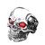 PAURO Men's Stainless Steel Punk Gothic Biker Ghosts Skull Head Ring Silver with Red Eye Size 10 PAURO Men's Stainless Steel Punk Gothic Biker Ghosts Skull Head Ring Silver with Red Eye Size 10