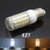 2PACK E27 E14 B22 72LEDs 15W SMD5730 AC:85-265V LED Corn Light Bulb LED Corn lamp LED Light Bulb (Warm White, E27)