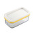 Butter Dish with Lid Butter Cutter Box 2 in 1 Clear Butter Container Cheese Keeper Butter Dishes and Servers