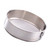 FUOYLOO stainless steel strainer flour strainer cake sifter hand sifter sugar sifting sieve flour shaker handheld sifter hand crank sifter stainless steel screen Round Mesh hand sieve