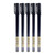 Point Pens Gel Ink Ball Point Pen, 0.5mm Fine Point Pens Smooth Writing Gel Cute Pen for Office School Stationery Supply Black Pen (Color : Black)