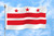 Washington D.C. State flag 3x5 Ft, Washington D.C.State flag for Outs 3x5, Heavy Duty Durable Washington D.C. State flag, Fade Resistant Washington D.C. State flags for Outdoor