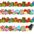 Capoda 24 Pcs Christmas Magnetic Bulletin Board Border Christmas Classroom Bulletin Board Borders Xmas Gift Candy Trim Border Decoration Christmas Magnet Border for School Classroom Office Party Decor
