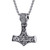Mjolnir Pendant Necklace Stainless Steel Vintage Black Norse Scandinavian Viking Jewelry Celtic Knot Design Thor's Hammer Pendant Necklace for Men Mjolnir Pendant Necklace Stainless Steel Vintage Black Norse Scandinavian Viking Jewelry Celtic Knot Design Thor's Hammer Pendant Necklace for Men