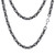 PROSTEEL Byzantine Chain Necklace Men Women Jewelry Cool Biker Chains Black Stainless Steel Mens Necklaces 20 Inch PROSTEEL Byzantine Chain Necklace Men Women Jewelry Cool Biker Chains Black Stainless Steel Mens Necklaces 20 Inch