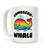 LookHUMAN Homosexu-Whale White 15 Ounce Ceramic Coffee Mug