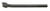 Rennsteig SDS Max Floor Chisel 20° Offset/Angled 12-Inch - Tip Width 2.0-Inch