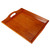 CIYODO 1Pc Square Solid Wood Pallet tablescape Decor Household Decor Serving Tray Wood Breakfast Tray Wood Tray
