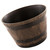 CIMAXIC Garden Resin Planter Resin Flower Pot Planter Pot Container Whiskey Bucket Garden Flower Barrels Plant Pot Resin Plant Barrel Outdoor Planter Rustic Flower Pot Tree Pattern Hose
