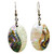 Holibanna 1 Pair Hook earrings nautical earring abalone earrings ocean earrings drop earring fashion earrings for women Vintage retro earrings women dangle earrings long earrings shell woman