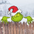 3PCS Grinchs Fence Peeker,Grinchs Tree Topper for Tree,Grinchs Decor for Whoville Christmas Decorations