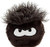 Disney Club Penguin 6 Inch Deluxe Plush Puffle Black Includes Coin with Code! by Jakks Pacific