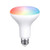 HaoDeng WiFi Smart LED Bulb, 11W RGBWW BR30 Light -Timer&Sunrise&Sunset - Dimmable, Multicolor, Tunable White - 80w Equivalent, Remote Control, Compatible with Alexa, Google Home Assistant and IFTTT