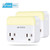 Smart Plug Compatible with Alexa, Wifi Outlet Plug with Timing Function, Compatible with Google Home & IFTTT, Enabled Remote Control, No Hub Required (2 pack)