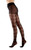 Pretty Polly Women's Recycled Large Diamond Tights- contrasting opaque and transparent diamonds, Black (Black), One Size (up to US 12), 1 Piece