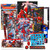 Marvel Spiderman School Supplies Set - Bundle With Spiderman Folder, Notebook, Erasers, Stickers, and More (Avengers School Supplies Bundle)