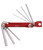 Genius Tools 7 Piece Metric Folding Hex Key Wrench Set - HK-007BM