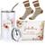 3 Pcs Godmother Gift Godmother Travel Tumbler, God Mother Makeup Bag, God Mom Socks, Godmother Proposal Gift Appreciation Godmother Gift ideas from Godchild for Women (Boho)