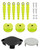 NTSUMI ACFHRL2 Polycarbonate Blade Trimmer Head, AC80RL3 Trimmer Spool and AC14HCA Spool Cover Cap Fit for Ryobi 18V 24V 40V Trimmers, 17Pack