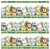 Wee Safari Border Stripe Childrens Cotton Fabric by Northcott
