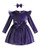 Kucnuzki Fall Toddler Girl Clothes Baby Girl Dress Long Sleeve Purple Velvet Dress Little Flower Girl Dress Princess Casual Party Dress Baby Girl Clothes 18-24 Months Kucnuzki Fall Toddler Girl Clothes Baby Girl Dress Long Sleeve Purple Velvet Dress Little Flower Girl Dress Princess Casual Party Dress Baby Girl Clothes 18-24 Months
