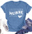 Nurse Shirt for Women Nursing School Tshirt Inspiration Nurses Gift Tees Casual Nurses Blouse Tops Blue Nurse Shirt for Women Nursing School Tshirt Inspiration Nurses Gift Tees Casual Nurses Blouse Tops Blue