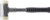 Halder 3377.030 Supercraft 20 oz Dead Blow Hammer, Steel Handle