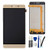 LCD Display Screen digitizer Touch Assembly For BLU Energy X2 5" E050L E050U replacement parts (gold)