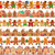 Seajan 6 Pcs 197 ft Christmas Gingerbread Bulletin Board Borders Gingerbread House Bulletin Board Classroom Decoration Cute Gingerbread Man Trim Decor for School Classroom Office DIY