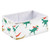 Christmas Dinosaurs Skating Storage Basket Storage Bin Rectangular Collapsible Toy Boxs Shelves Cloth Baskets Organizer for Home Kitchen Office Christmas Dinosaurs Skating Storage Basket Storage Bin Rectangular Collapsible Toy Boxs Shelves Cloth Baskets Organizer for Home Kitchen Office