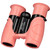 Boosigant Binoculars for Kids 8x21, Gift for 3-12 Years Boys & Girls, Compact Kids Binoculars High-Resolution Shockproof Mini Binoculars for Bird Watching, Hiking, Camping, Travel Pink 302