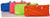 ZIPIT Monster Pencil Case, 4-Pack (Pink, Orange, Lime, Blue)