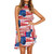 Cnebo A Line Dresses for Women Womens Fashion Sleeveless Summer Independence Day Print Dress Halter Neck Dress White Cnebo A Line Dresses for Women Womens Fashion Sleeveless Summer Independence Day Print Dress Halter Neck Dress White