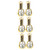 FOMIYES 6 pcs perfume bottle glass dropper bottle terrariums glass container dasher bottles refillable cosmetic container perfume sample holder perfume travel bottle small glass bottles