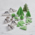 Sur La Table 3D Tree Farm Cookie Cutter Set, Stainless Steel