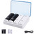 Rechargeable Wii Remote Batteries, TechKen Charging Station with 4 Pack 2800mAh Wii Rechargeable Battery Pack for Wii Controller, Wii Charger Compatible with Nintendo Wii Controller