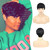 VCK Short Human Hair Wigs for Women Short Black Wig with Bangs Pixie Cut Natural Wigs for Black Women Human Hair Glueless Wavy Wig Different Style Long Bangs (1B#)